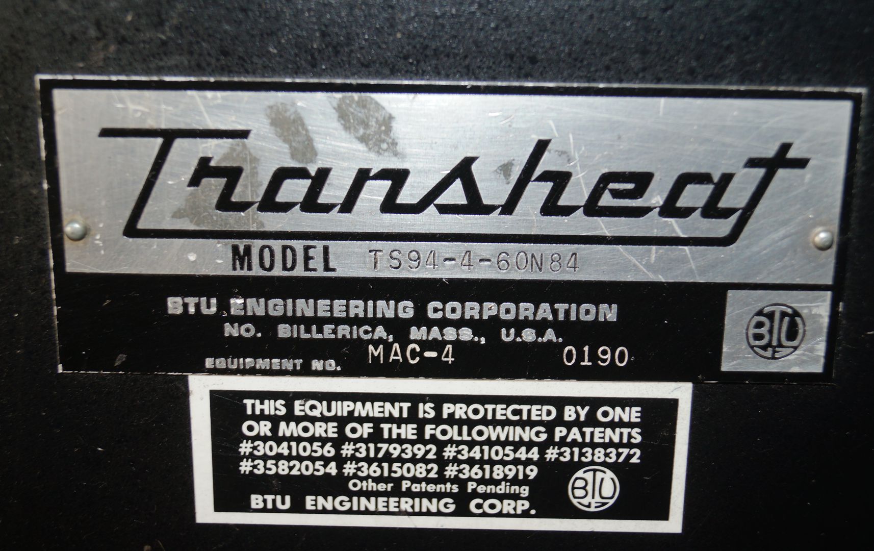 11814 BTU FAST FIRE BELT FURNACE