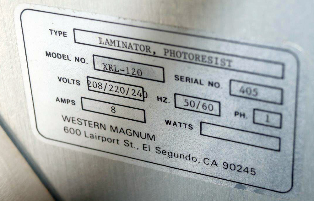14694-WESTERN-MAGNUM-XRL-120-LAMINATOR