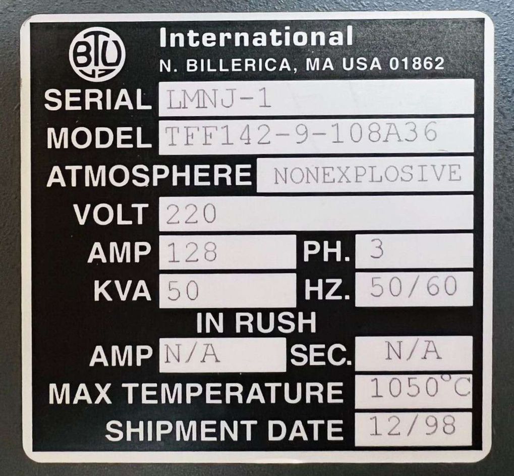 14809-BTU-TFF142-8-90A24-BELT-FURNACE