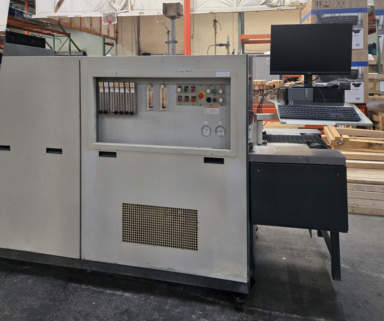 14836 BTU TCA123-4-72E66 Belt_Furnace