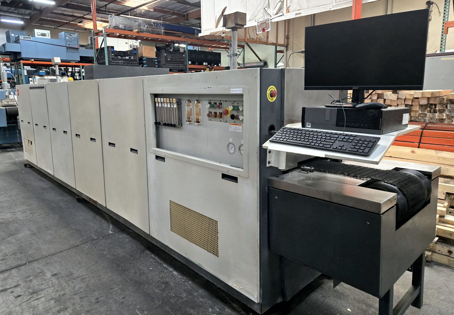 14836 BTU TCA123-4-72E66 Belt_Furnace